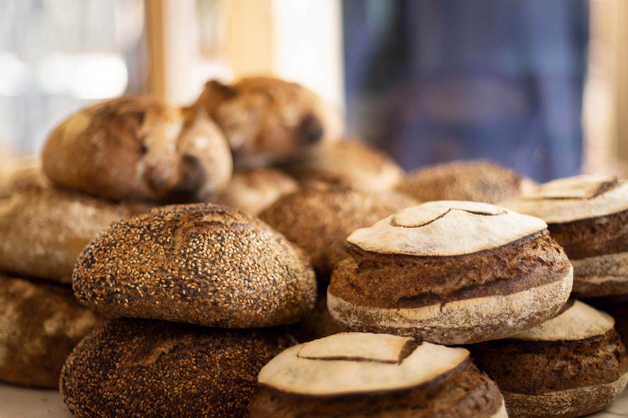 A selection of Artisan Loaves